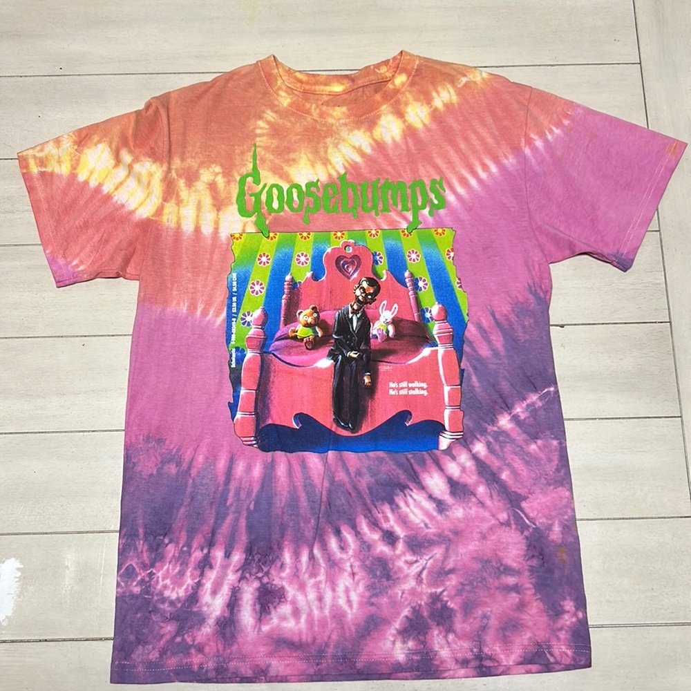 Goosebumps Night of the Living Dummy Tie Dye T Shirt Medium